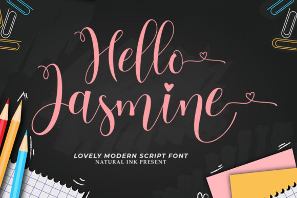 Hello Jasmine Font