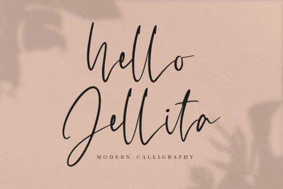Hello Jellita Font Hello Jellita Font Poster 1
