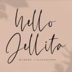 Hello Jellita Font Poster 12