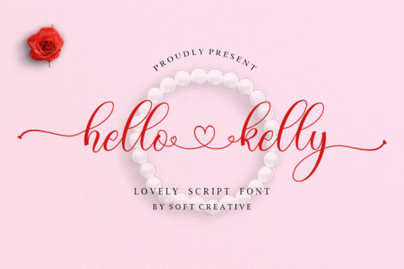 Hello Kelly Font Poster 1