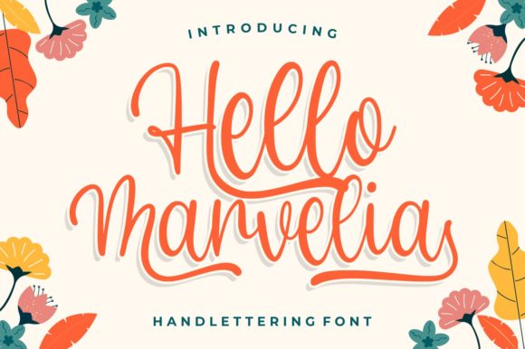 Hello Marvelia Font
