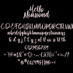 Hello Miassond Font Poster 6