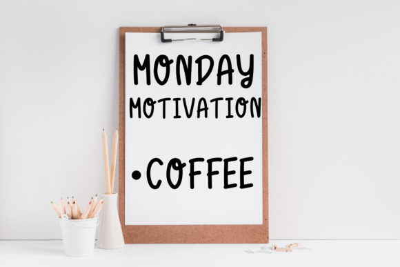 Hello Monday Font Poster 5