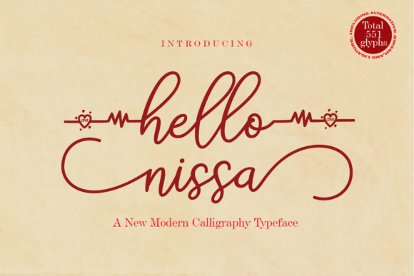 Hello Nissa Font