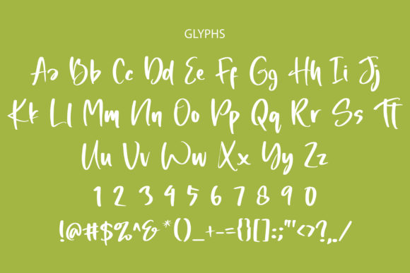 Hello Party Font Poster 6