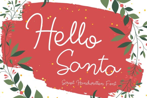 Hello Santa Font