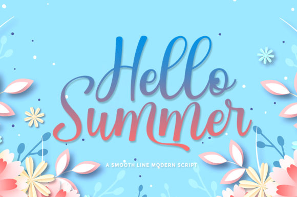 Hello Summer Font