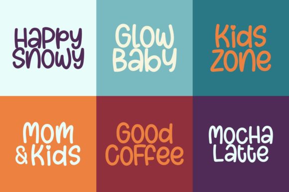 Hello Winter Font Poster 4