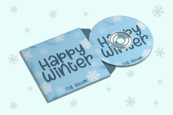 Hello Winter Font Poster 6