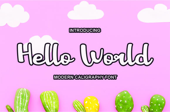 Hello World Font