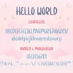 Hello World Font Poster 4