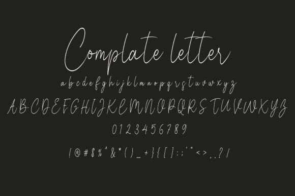 Helloshinta Font Poster 4