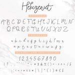 Heluzenut Font Poster 5