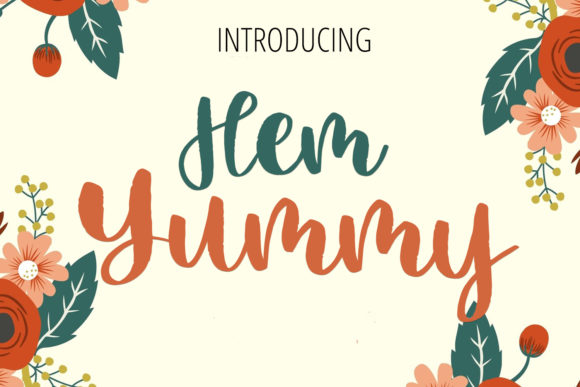 Hem Yummy Font Poster 1