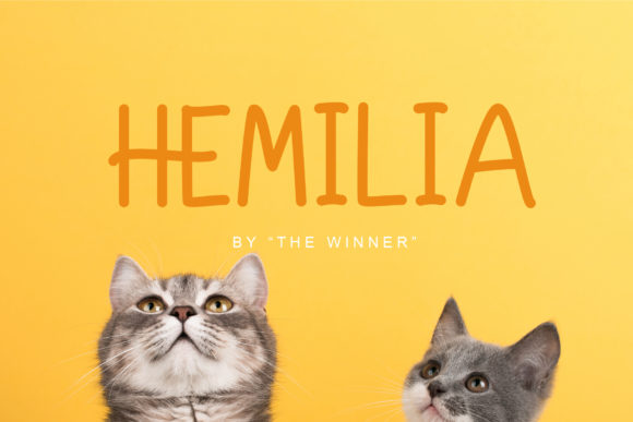 Hemilia Font Poster 1