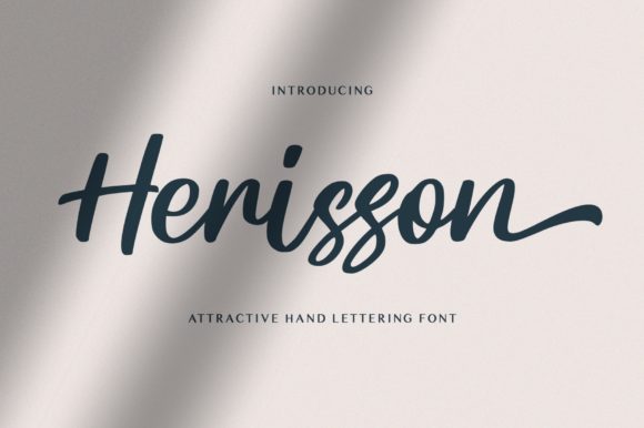Herisson Font Poster 1