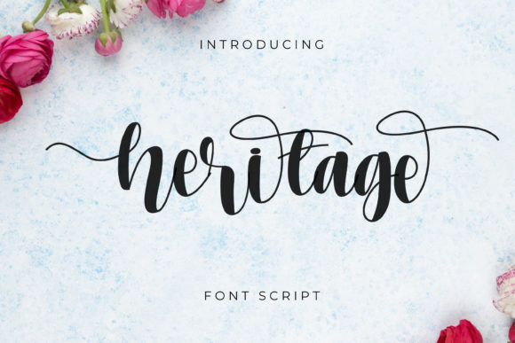 Heritage Font Poster 1