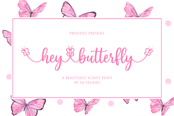 Hey Butterfly Font