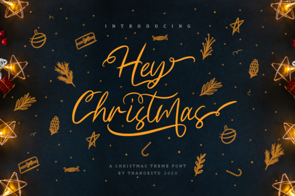 Hey Christmas Font