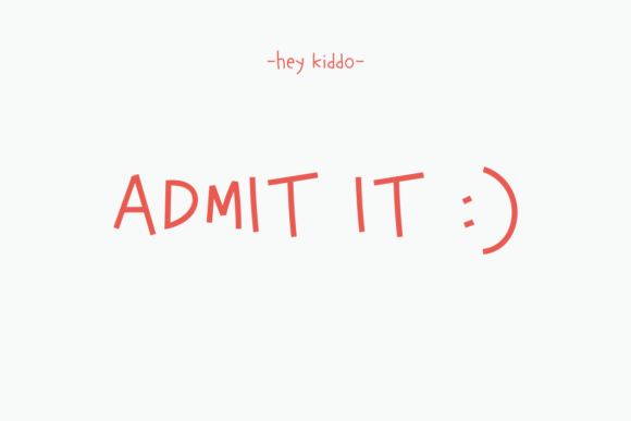 Hey Kiddo Font Poster 8