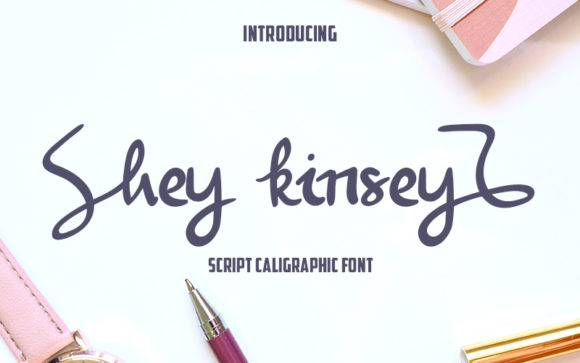 Hey Kinsey Font Poster 1