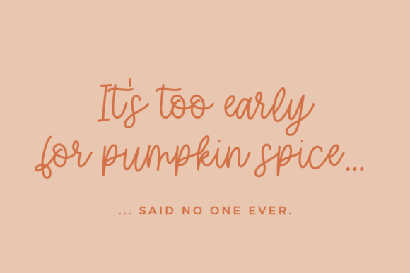 Hey Pumpkin Font Poster 6