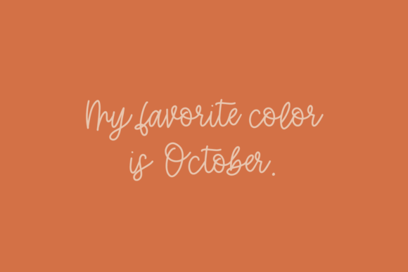 Hey Pumpkin Font Poster 9