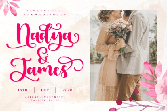 Hey Valenta Font Poster 2