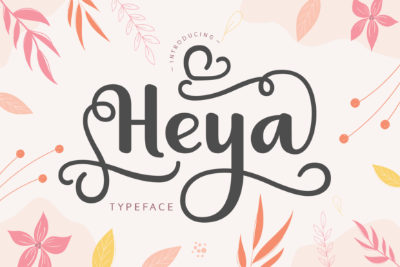 Heya Font Poster 1