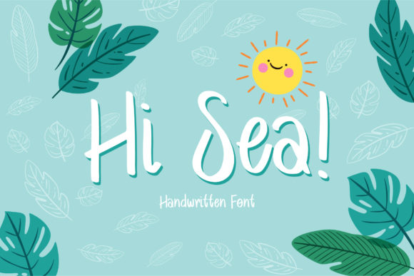 Hi Sea Font Poster 1