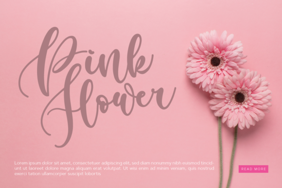 Hillary Font Poster 6