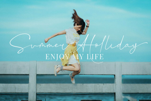 Hillonest Signature Font Poster 6