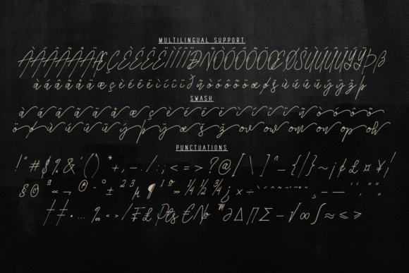 Hillusy Font Poster 8
