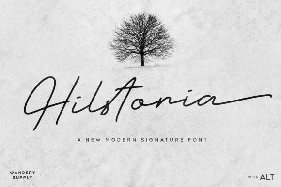 Hilstoria Font