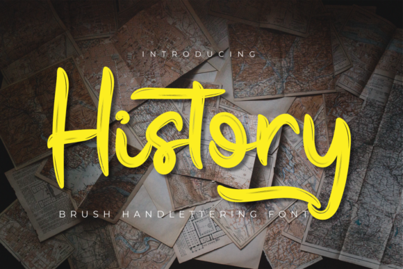 History Font Poster 1