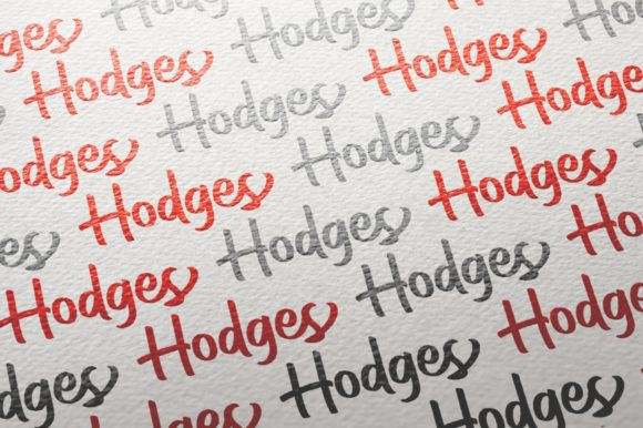 Hodges Font Poster 6