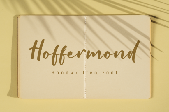Hoffermond Font Poster 1