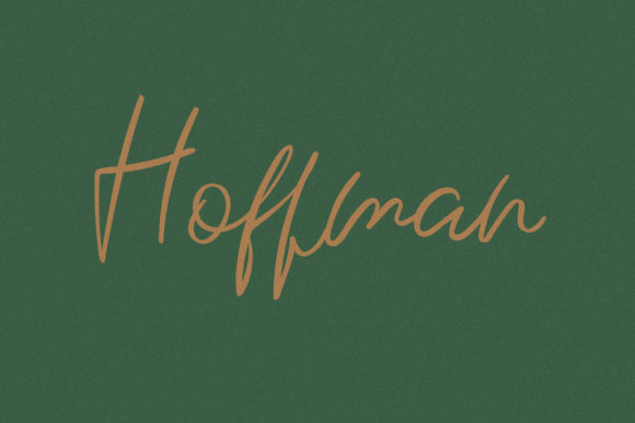 Hoffman Font Poster 1