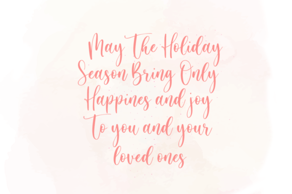 Holiday Party Font Poster 7
