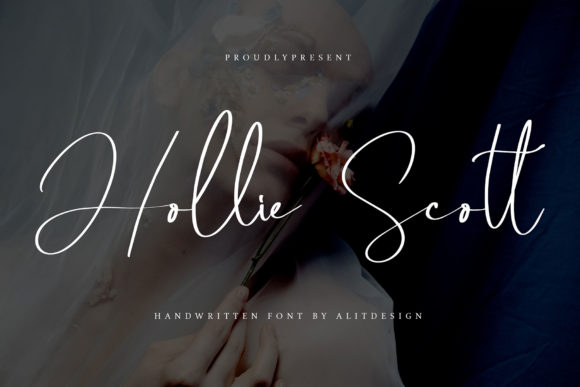 Hollie Scott Font Poster 1