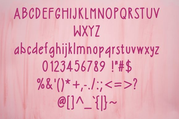 Holly Night Font Poster 4