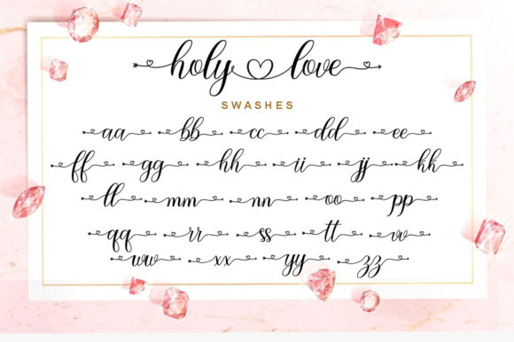 Holy Love Font Poster 8