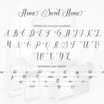 Home Sweet Home Font Poster 10
