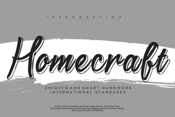 Homecraft Font
