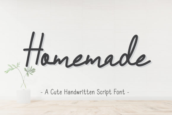 Homemade Font