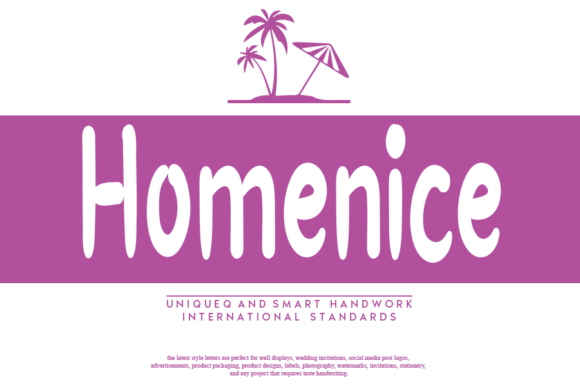 Homenice Font