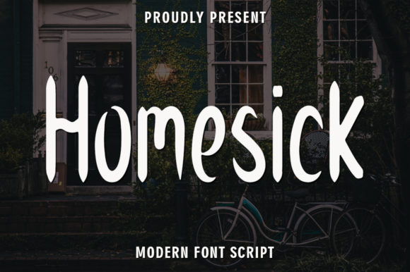 Homesick Font Poster 1