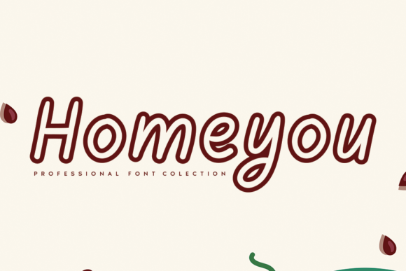 Homeyou Font Poster 1
