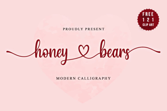 Honey Bears Font Poster 1