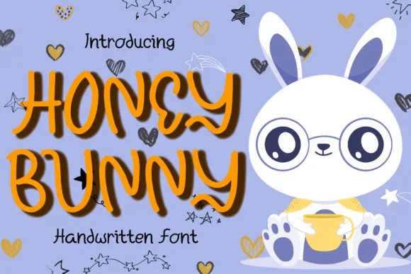 Honey Bunny Font Honey Bunny Font Poster 1